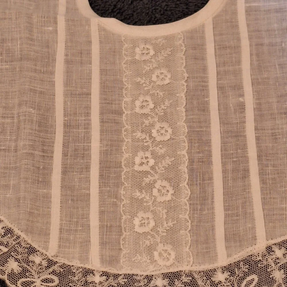 Irish Linen Baby Bib